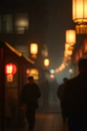 冰面之下封面，结冰湖面下的气泡与远处岸边枯苇